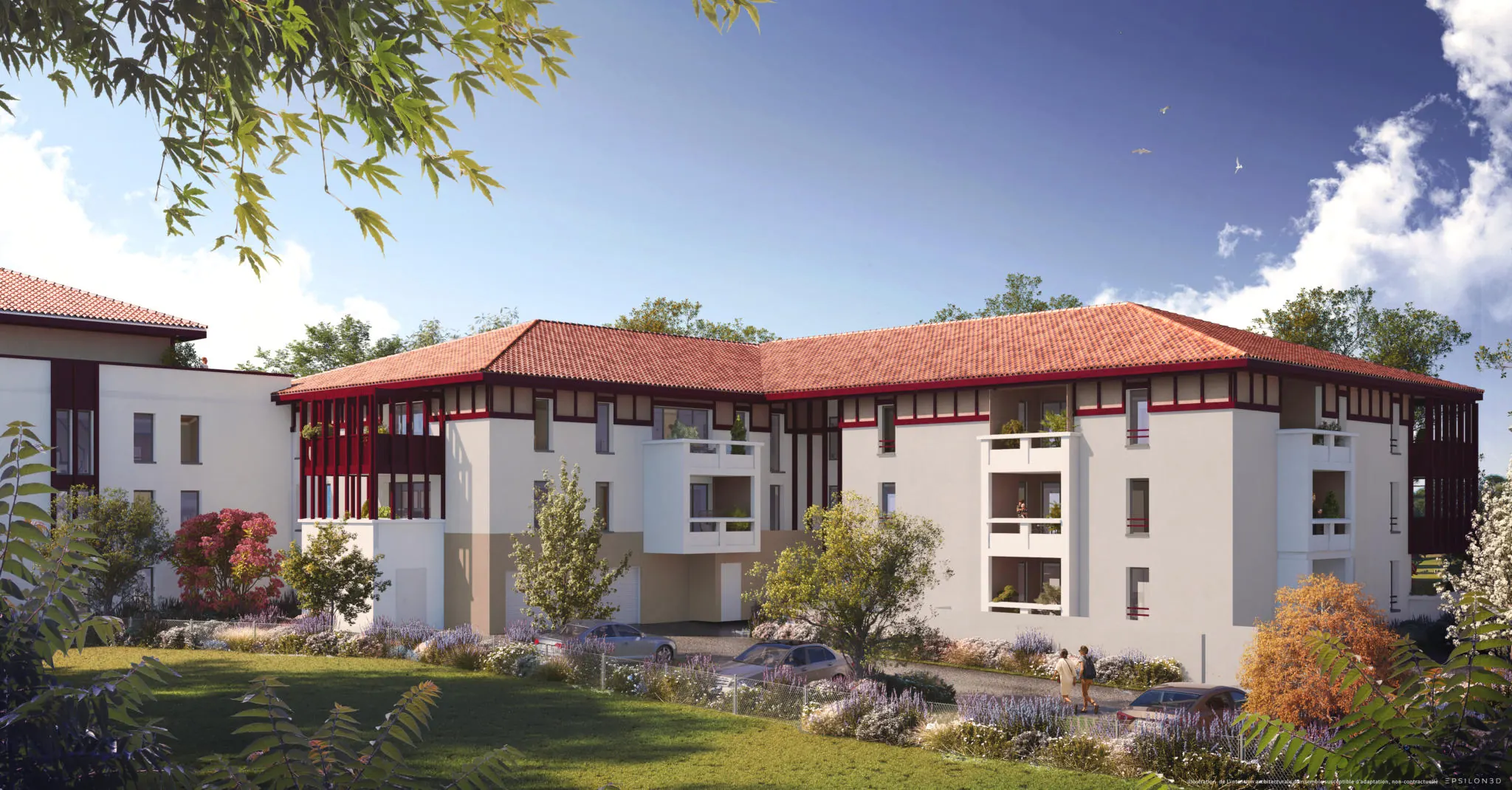 Résidence EssenCiel - Programme neuf Biscarosse - Vue extérieur