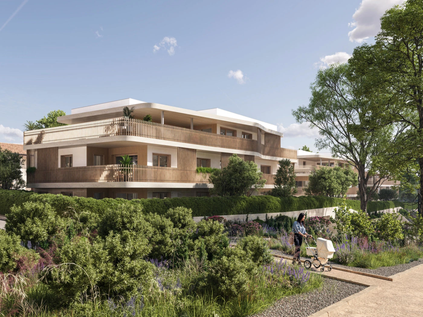 Résidence AIA - Programme neuf Hendaye - vue extérieur