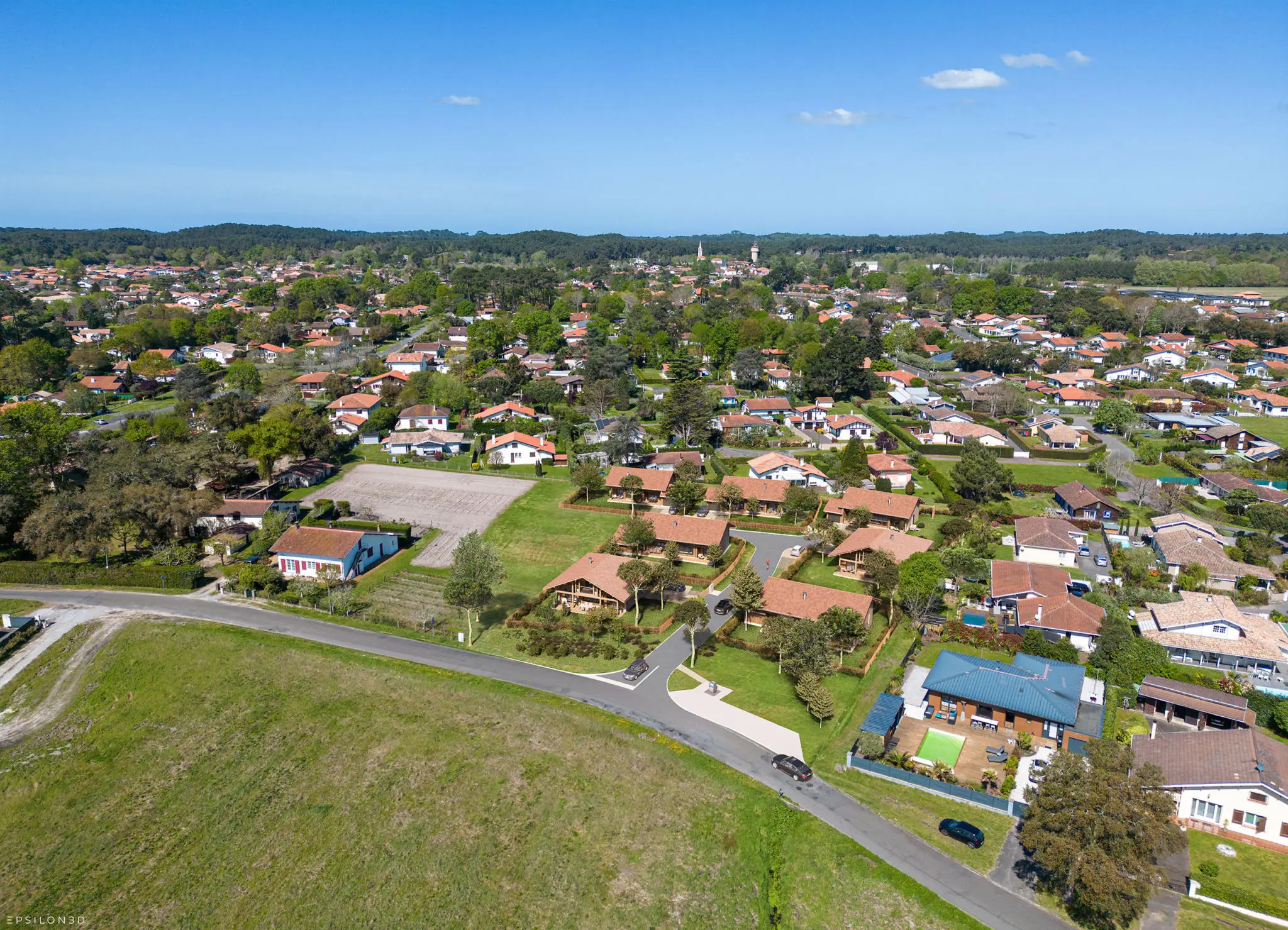Résidence Le Clos Des Vignes - Programme neuf Seignosse - Vue aérienne