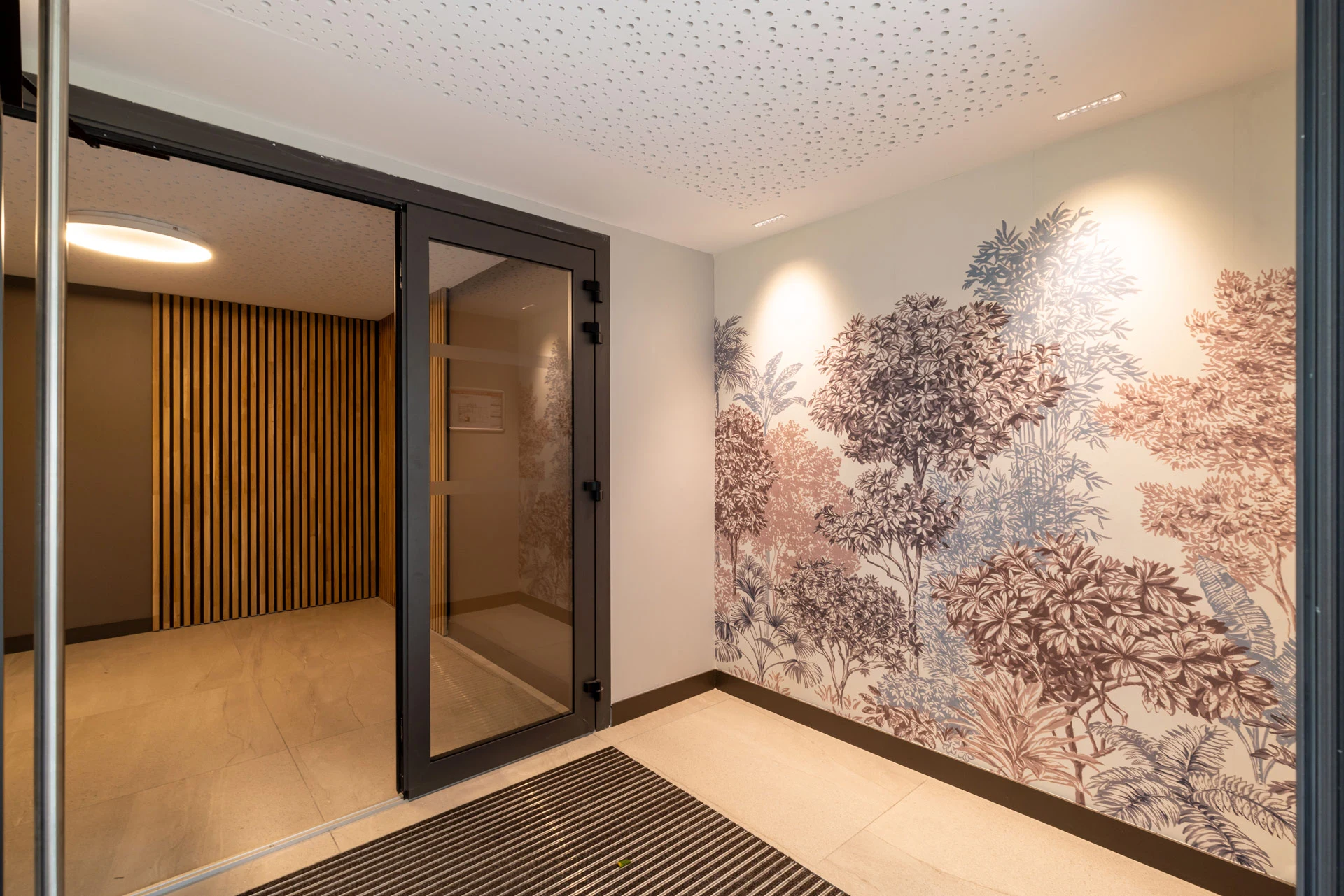 photo du showroom Haranam à Anglet : vue de l'entrée