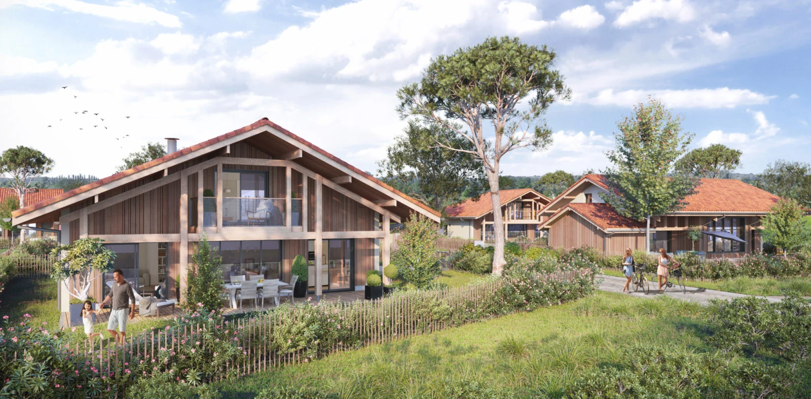 Résidence Le Clos Des Vignes - Programme neuf Seignosse - Vue extérieur